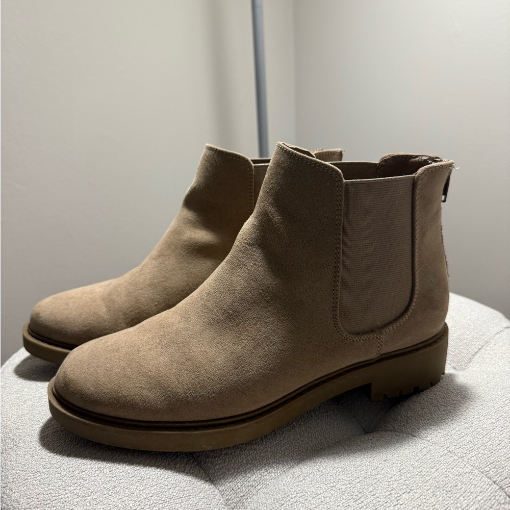 Esprit Light Brown Ankle Booties